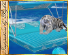 I~White Tiger Raft*Teal