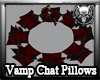 *M3M* Vamp Chat Pillows