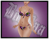 Purple Floral Bikini