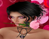 Vday Cupid Rose In Mouth