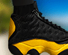 Yellow Black Sneakers