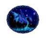 blue dragon galaxcy rug