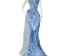 Blue on Blue Gown