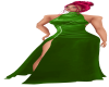 Elegant Green Gown