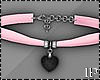 Black Heart Pink Choker