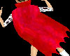 Red Cape with Collar