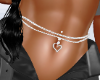 Diamond belly chain