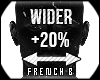 Head Scaler Wider +20%