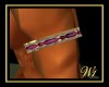Gold and Ruby Armband L