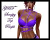 GBF~ Strappy Top Purple