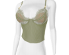 Lace Top Olive