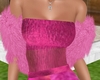 Pink Fur Shrug