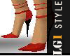LG1 Coral color Heels