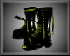 Yellow Toxic Rebel Boots