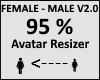 Avatar scaler 95% V2.0