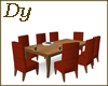 Dining Table MP Red