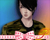 P| Male Army Top