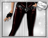 Leather Pants Red