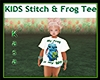 KIDS Stitch & Frog Tee