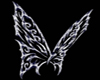 silver butterfly