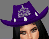 Cow Girl Hats Purple