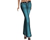 Teal Boot Cut Jeans