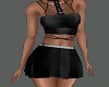 Black Pleated Skirt