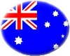 australian flag button