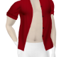 Red Open shirt M