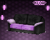 ♥ Bass Purple Couch