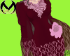 .Melati Shawl Maroon