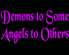 Wall Sign Demons Angels2