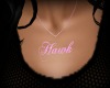 "Hawk" Pink Necklace