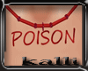 K:Poison Name Necklace