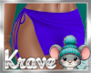 [K] FIORE SKIRT RL BLUE