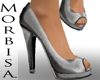 <MS> Silver Glitter Heel