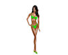 Green Bikini & FlipFlops
