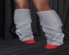 [S] White/Red Knee Shoes