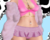 Lilac fluffy coat