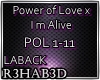 Power of Love x Im Alive