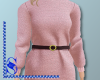 *S* Sweater Dress Rose