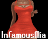 Sexy Orange Dress Rl