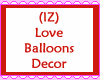 Love Balloons Decor