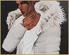 R| Fur Coat |White