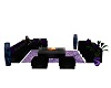AAP-Blk/Purple Sofa