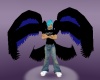 Black Blue Wings