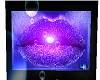 Neon Purple Bubble Lips