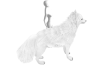 White Snow Wolf