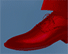 formal red shoes