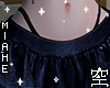 空 - Skirt Jeans Blue